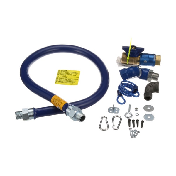 Dormont Delux Gas Connector 3/4" Pipe 48" Length 1675KITCFS48 - main